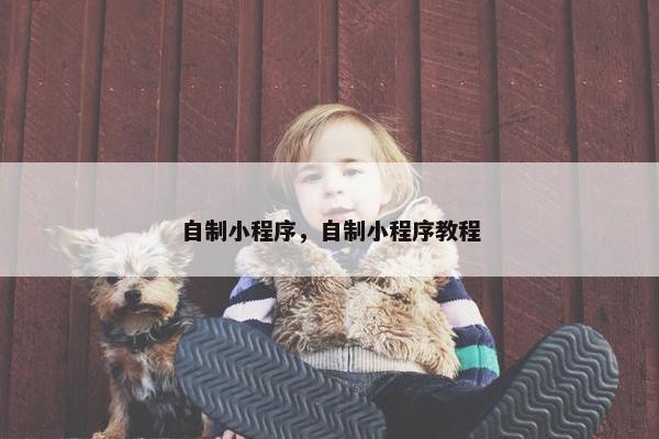 自制小程序，自制小程序教程