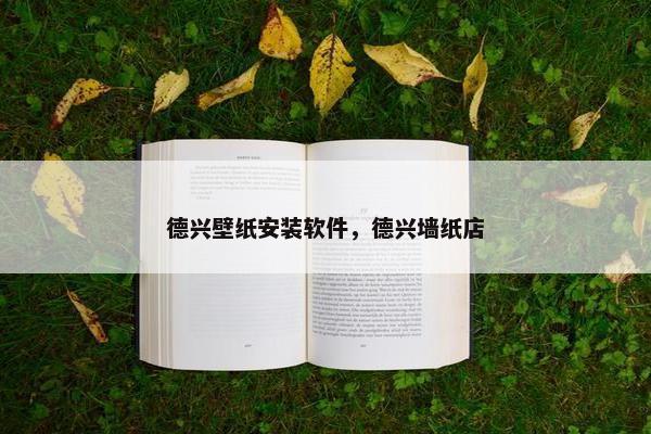 德兴壁纸安装软件，德兴墙纸店