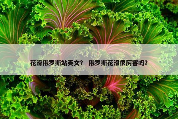花滑俄罗斯站英文？ 俄罗斯花滑很厉害吗？