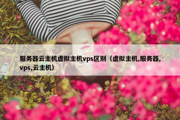 服务器云主机虚拟主机vps区别（虚拟主机,服务器,vps,云主机）