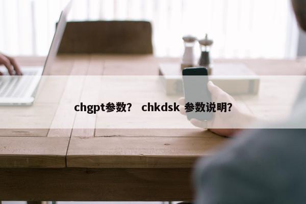 chgpt参数？ chkdsk 参数说明？