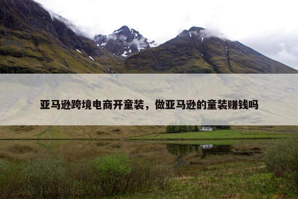 亚马逊跨境电商开童装，做亚马逊的童装赚钱吗