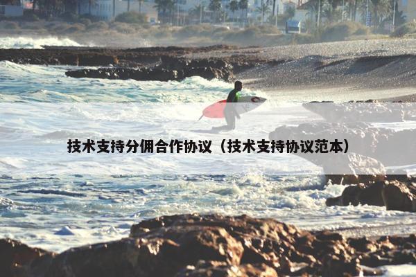 技术支持分佣合作协议（技术支持协议范本）