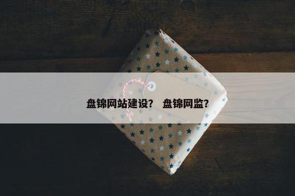 盘锦网站建设？ 盘锦网监？