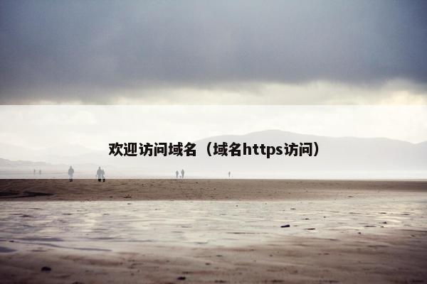 欢迎访问域名（域名https访问）