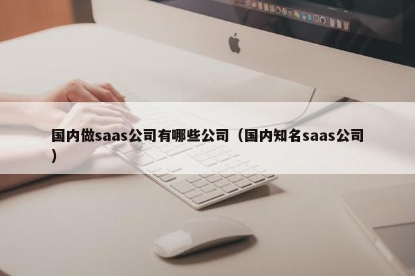 国内做saas公司有哪些公司（国内知名saas公司）
