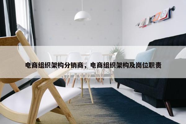 电商组织架构分销商，电商组织架构及岗位职责