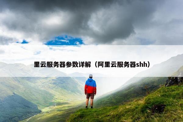 里云服务器参数详解（阿里云服务器shh）