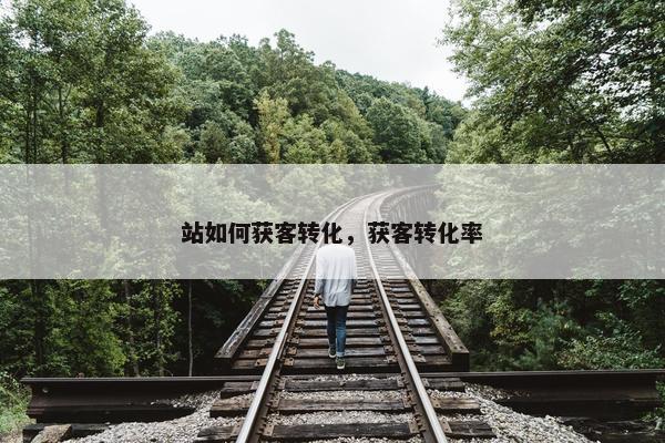 站如何获客转化，获客转化率