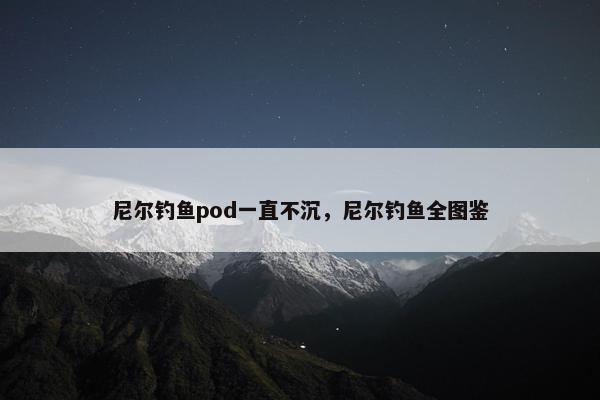 尼尔钓鱼pod一直不沉，尼尔钓鱼全图鉴