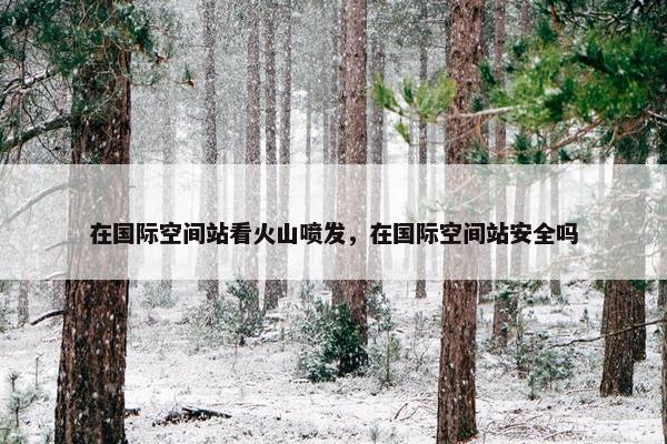 在国际空间站看火山喷发，在国际空间站安全吗