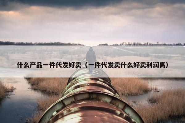 什么产品一件代发好卖（一件代发卖什么好卖利润高）
