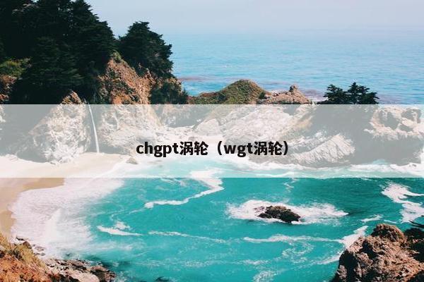 chgpt涡轮（wgt涡轮）