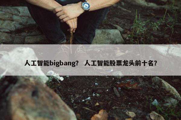 人工智能bigbang？ 人工智能股票龙头前十名？