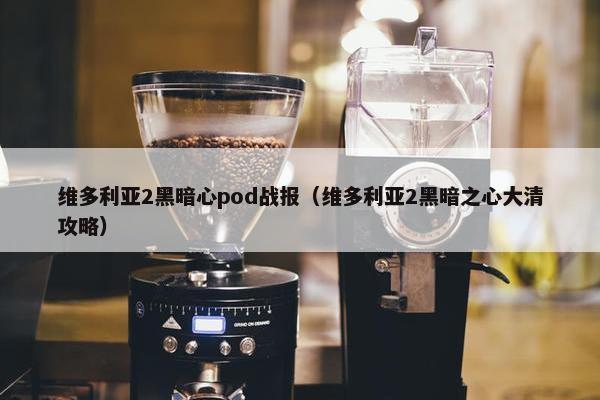 维多利亚2黑暗心pod战报（维多利亚2黑暗之心大清攻略）