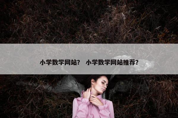 小学数学网站？ 小学数学网站推荐？