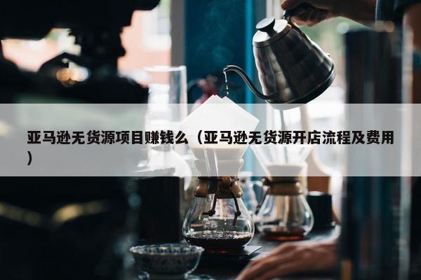 亚马逊无货源项目赚钱么（亚马逊无货源开店流程及费用）
