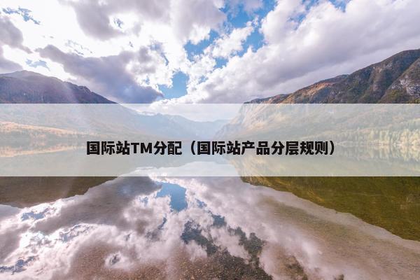 国际站TM分配（国际站产品分层规则）