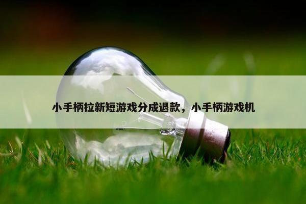 小手柄拉新短游戏分成退款，小手柄游戏机