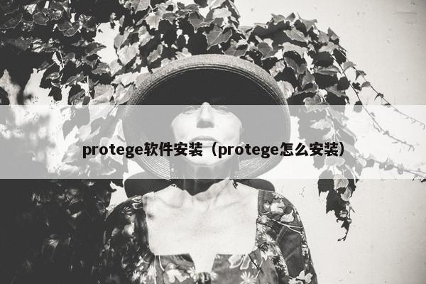 protege软件安装（protege怎么安装）