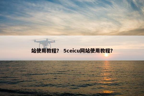 站使用教程？ 5ceicu网站使用教程？