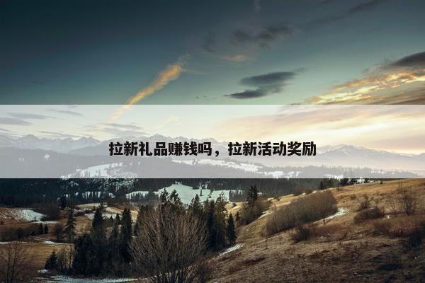 拉新礼品赚钱吗，拉新活动奖励