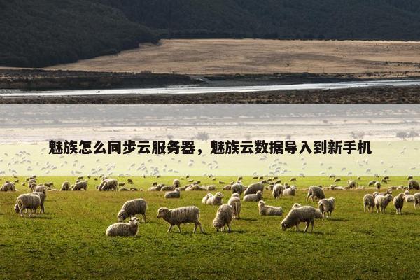 魅族怎么同步云服务器，魅族云数据导入到新手机