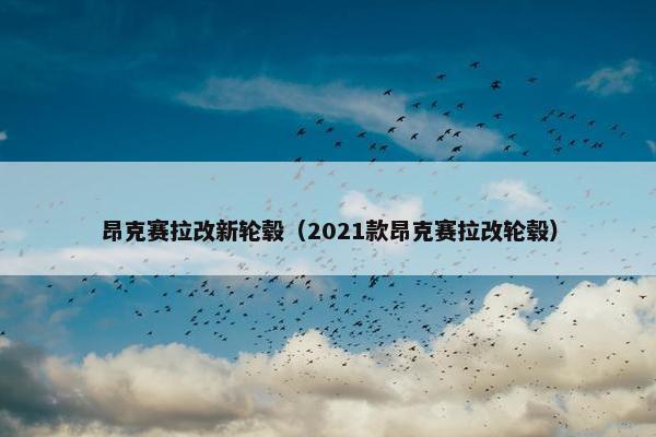 昂克赛拉改新轮毂（2021款昂克赛拉改轮毂）