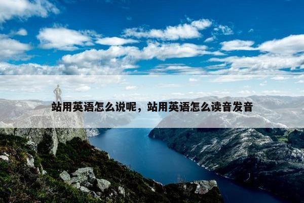 站用英语怎么说呢，站用英语怎么读音发音