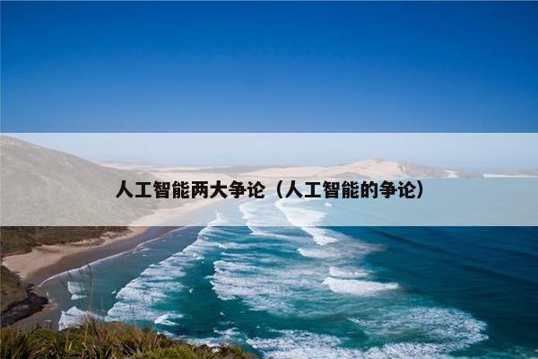 人工智能两大争论（人工智能的争论）