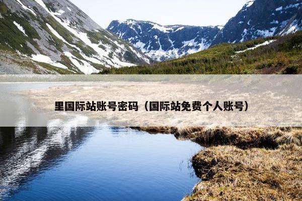 里国际站账号密码（国际站免费个人账号）