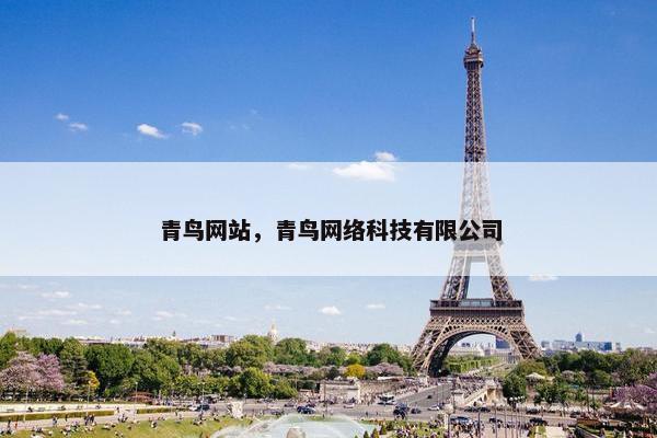 青鸟网站，青鸟网络科技有限公司
