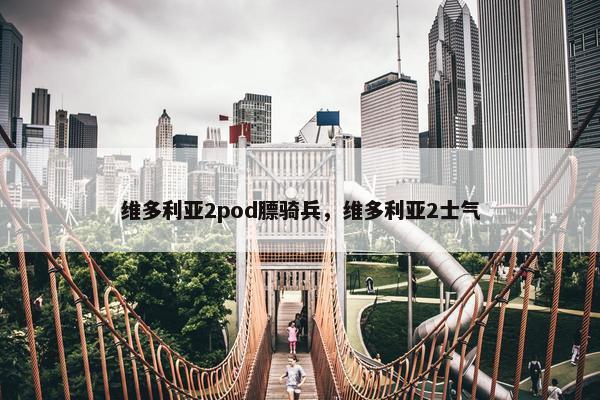 维多利亚2pod膘骑兵，维多利亚2士气