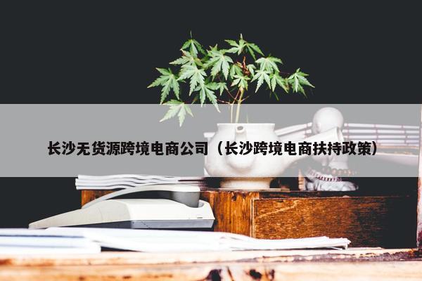 长沙无货源跨境电商公司（长沙跨境电商扶持政策）
