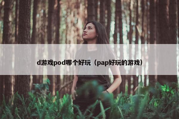d游戏pod哪个好玩（pap好玩的游戏）