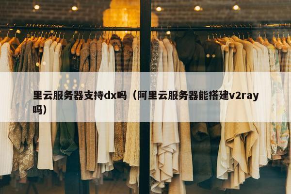 里云服务器支持dx吗（阿里云服务器能搭建v2ray吗）