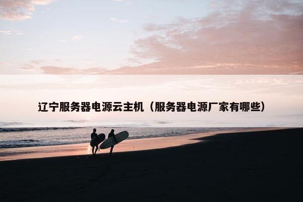 辽宁服务器电源云主机（服务器电源厂家有哪些）