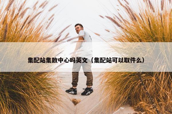 集配站集散中心吗英文（集配站可以取件么）