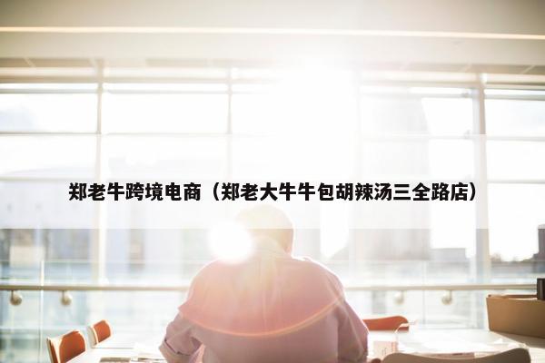 郑老牛跨境电商(郑老大牛牛包胡辣汤三全路店)