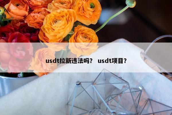 usdt拉新违法吗? usdt项目?