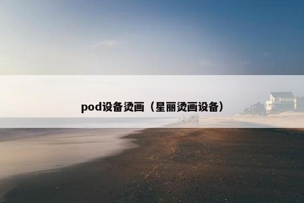 pod设备烫画(星丽烫画设备)