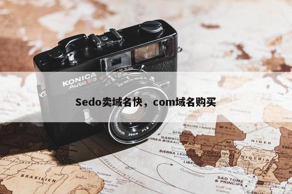 Sedo卖域名快，com域名购买