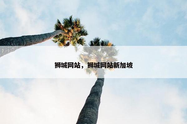 狮城网站，狮城网站新加坡