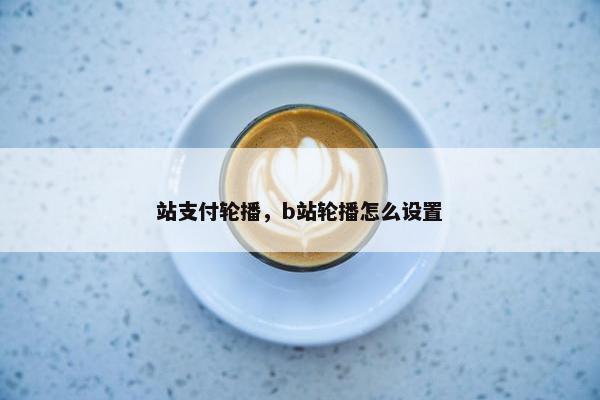 站支付轮播,b站轮播怎么设置