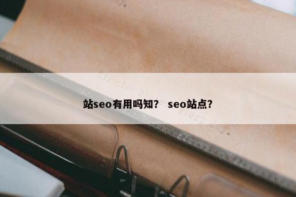 站seo有用吗知? seo站点? 站seo有用吗知? seo站点?