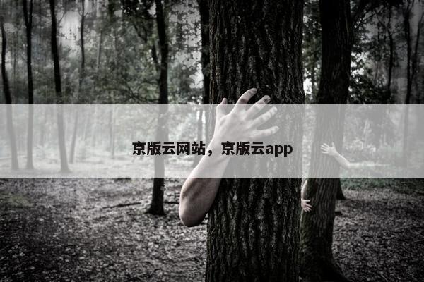 京版云网站，京版云app