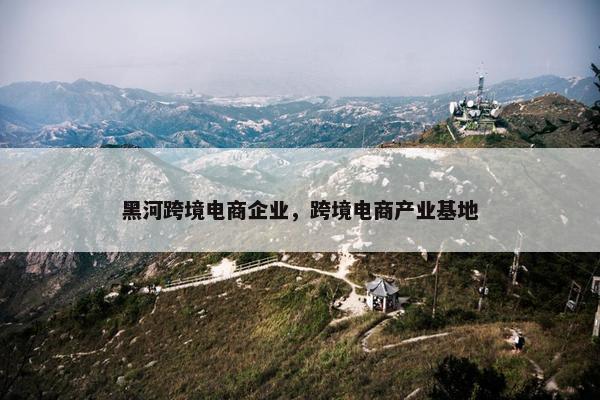 黑河跨境电商企业，跨境电商产业基地